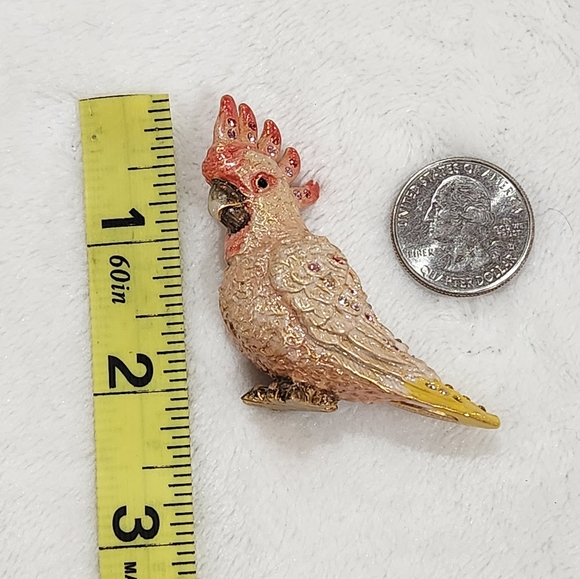 Jay Strongwater Mini Parrot Figurine - Picture 6 of 8